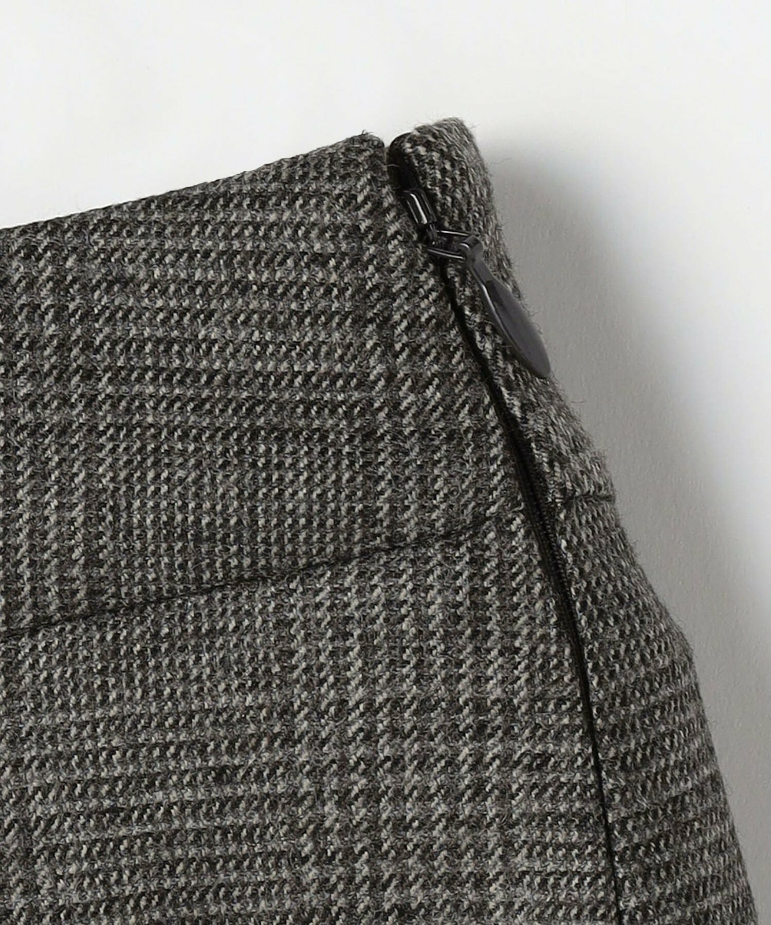 【L'EQUIPE】【Lサイズ】ウールサキソニーチェックハーフパンツ 詳細画像 チェック 5