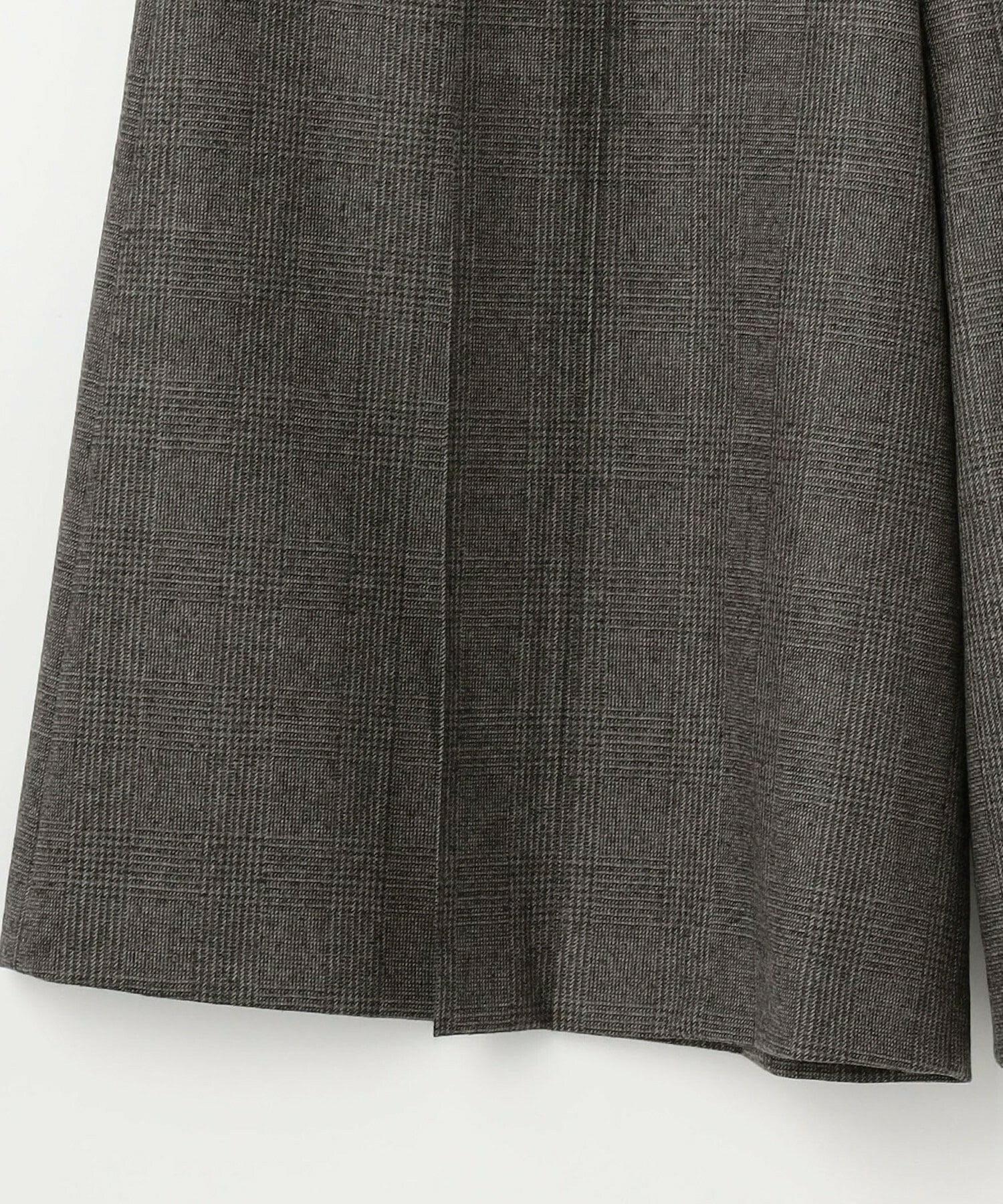 【L'EQUIPE】【Lサイズ】ウールサキソニーチェックハーフパンツ 詳細画像 チェック 6