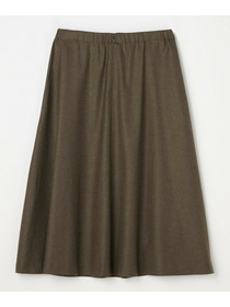 【L'EQUIPE】【Ｌサイズ】サキソニーフレアスカート 詳細画像 ネイビー 1