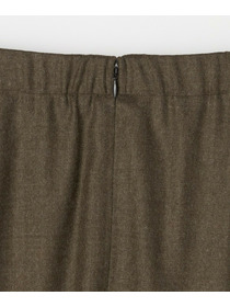 【L'EQUIPE】【Ｌサイズ】サキソニーフレアスカート 詳細画像 ネイビー 4