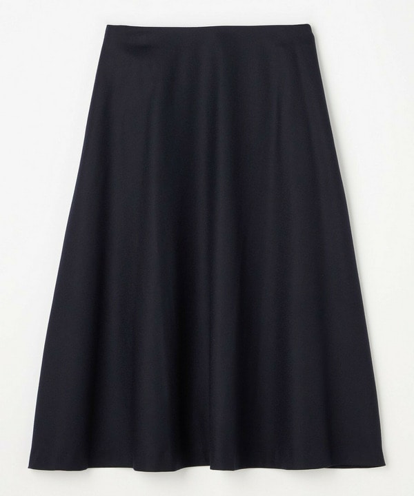 【Ｌサイズ】サキソニーフレアスカート 詳細画像 ネイビー 1