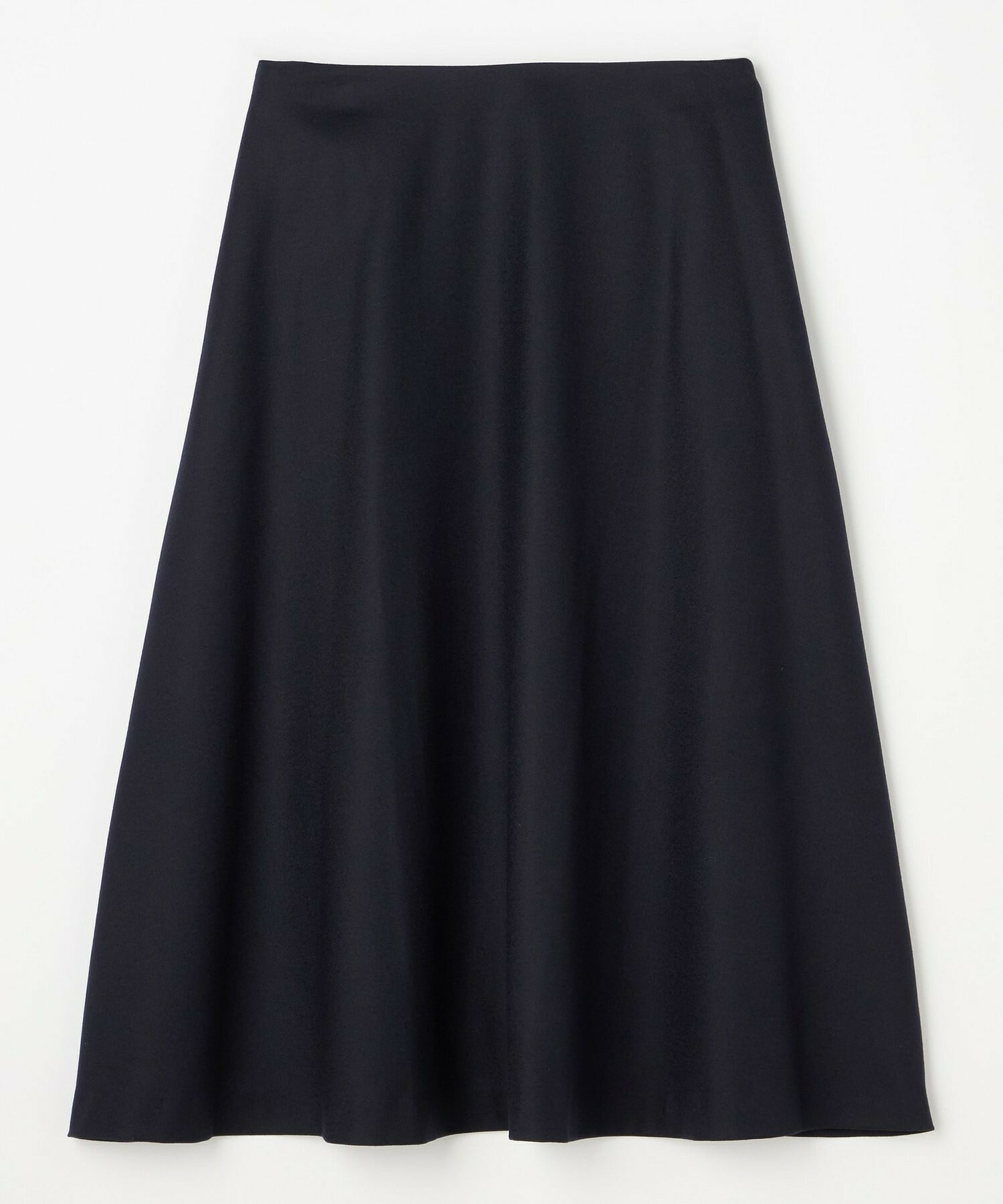 【L'EQUIPE】【Ｌサイズ】サキソニーフレアスカート 詳細画像 ネイビー 1