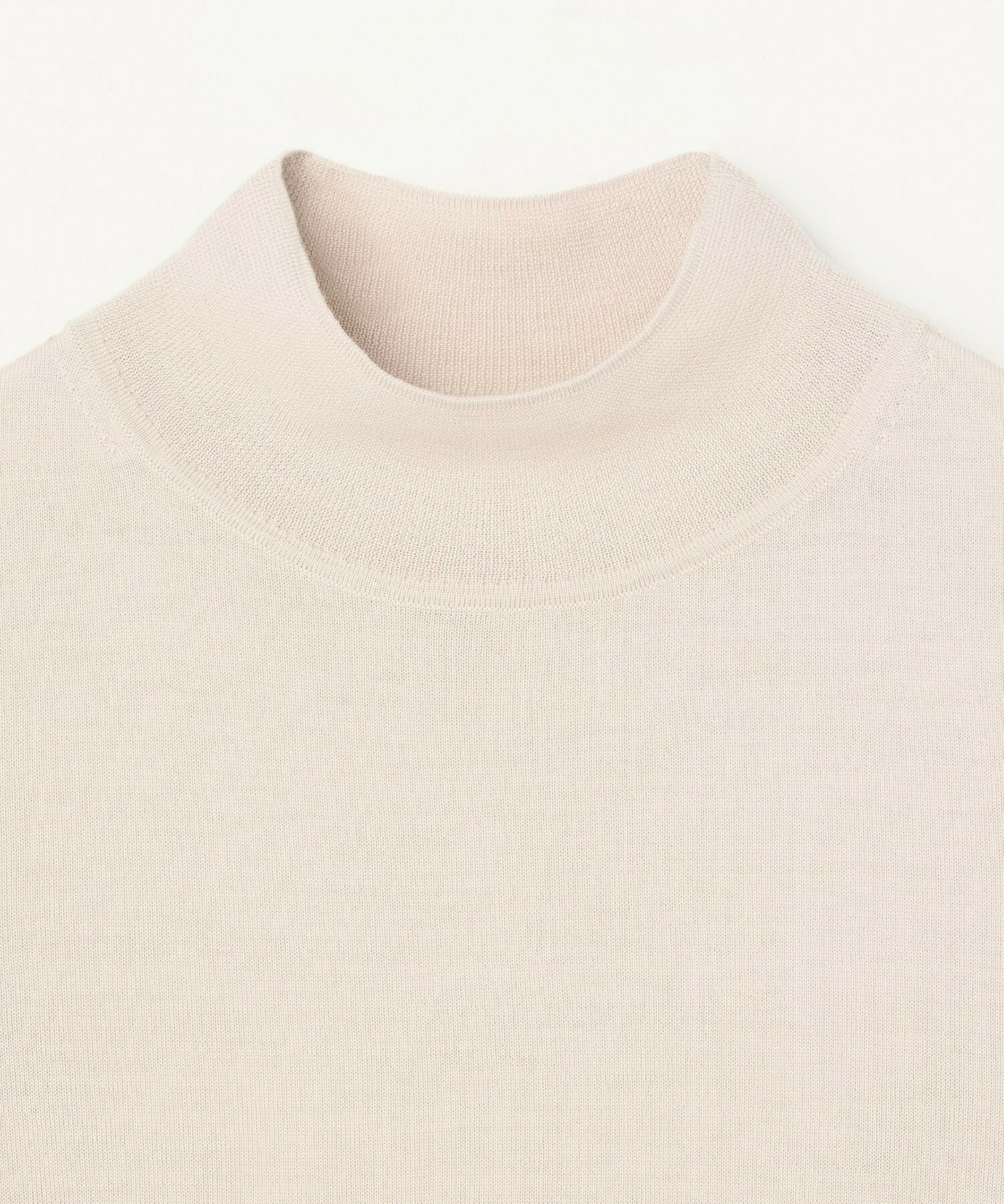 【L'EQUIPE】［eclat 2025年11月号掲載商品］【Lサイズ】ウール梳毛ハイネックニット 詳細画像 ブラウン 14