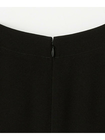 【L'EQUIPE】【Lサイズ】バックサテンワンピース 詳細画像 ブラック 3