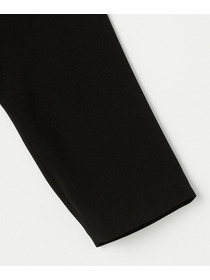 【L'EQUIPE】【Lサイズ】バックサテンワンピース 詳細画像 ブラック 4