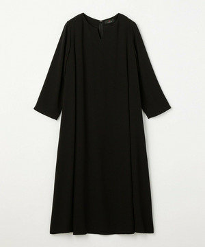 【L'EQUIPE】【Lサイズ】バックサテンワンピース 詳細画像 ブラック 1