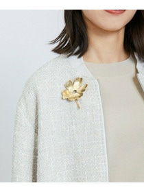 【L'EQUIPE】フラワーブローチ 詳細画像 シルバー 8