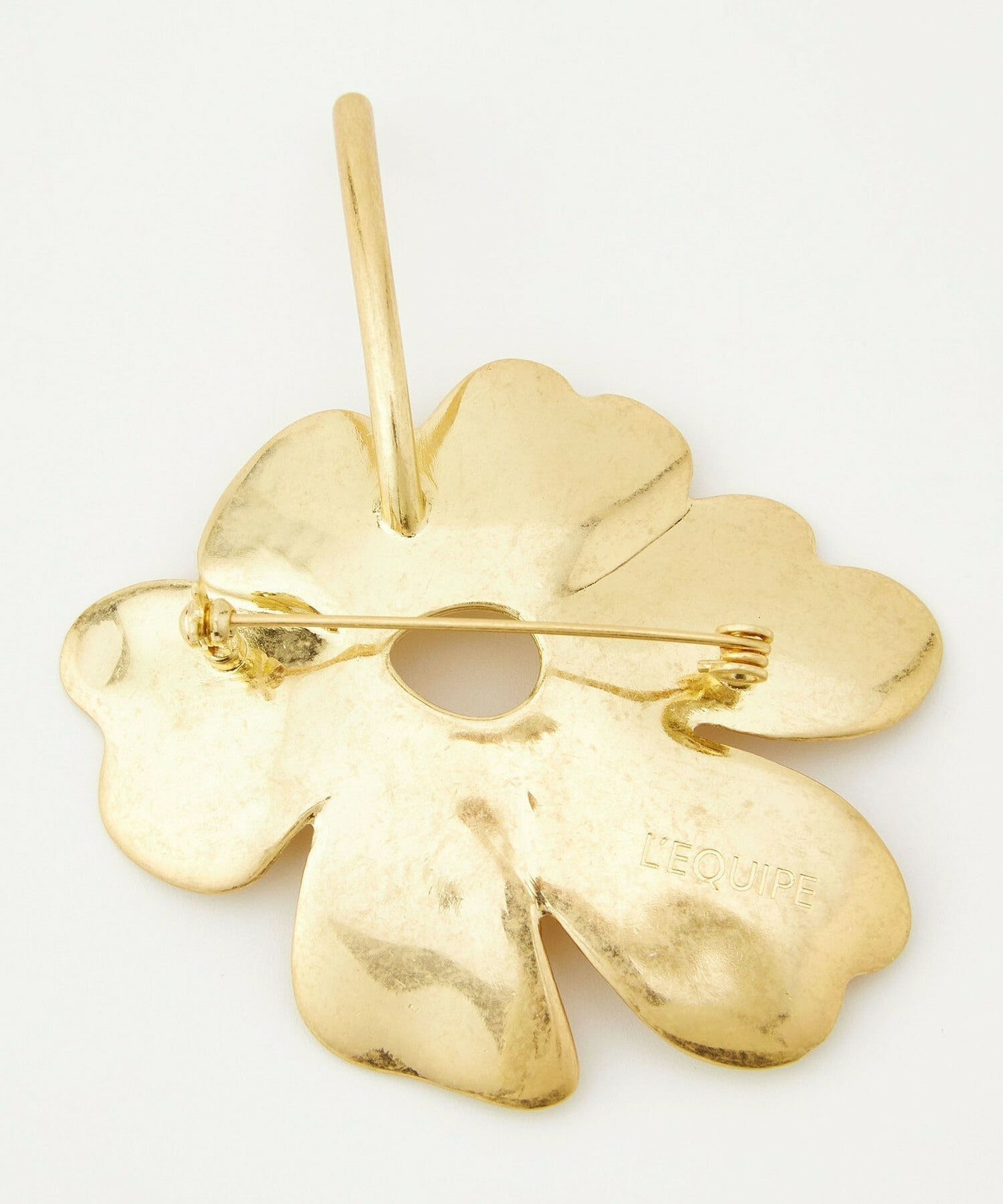 【L'EQUIPE】フラワーブローチ 詳細画像 シルバー 10