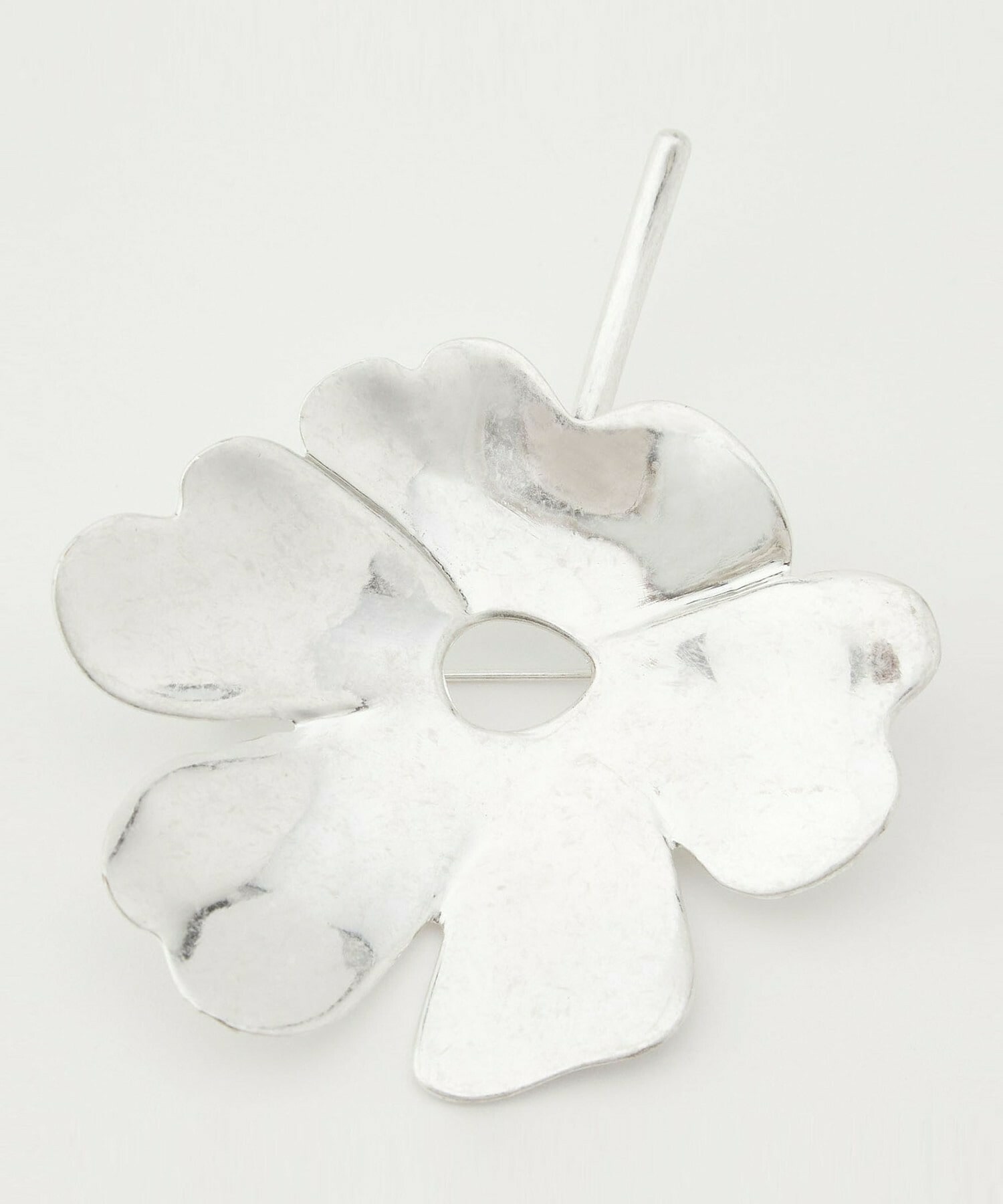 【L'EQUIPE】フラワーブローチ 詳細画像 シルバー 4