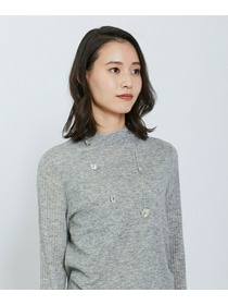 【L'EQUIPE】フラワーネックレス 詳細画像 シルバー 4