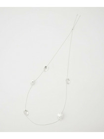 【L'EQUIPE】フラワーネックレス 詳細画像 シルバー 6