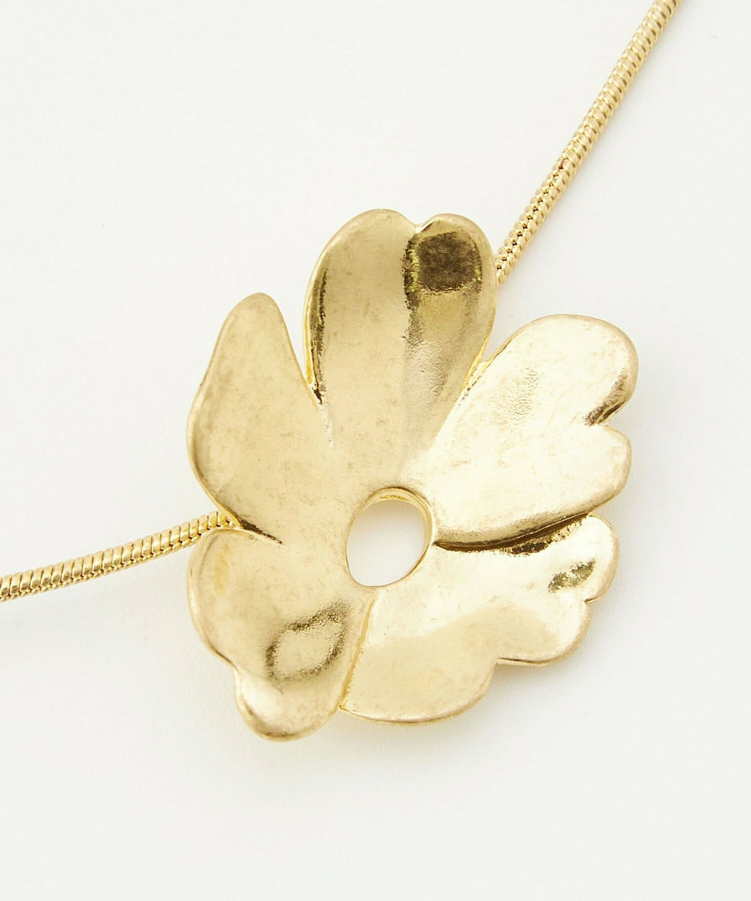 【L'EQUIPE】フラワーネックレス 詳細画像 シルバー 12