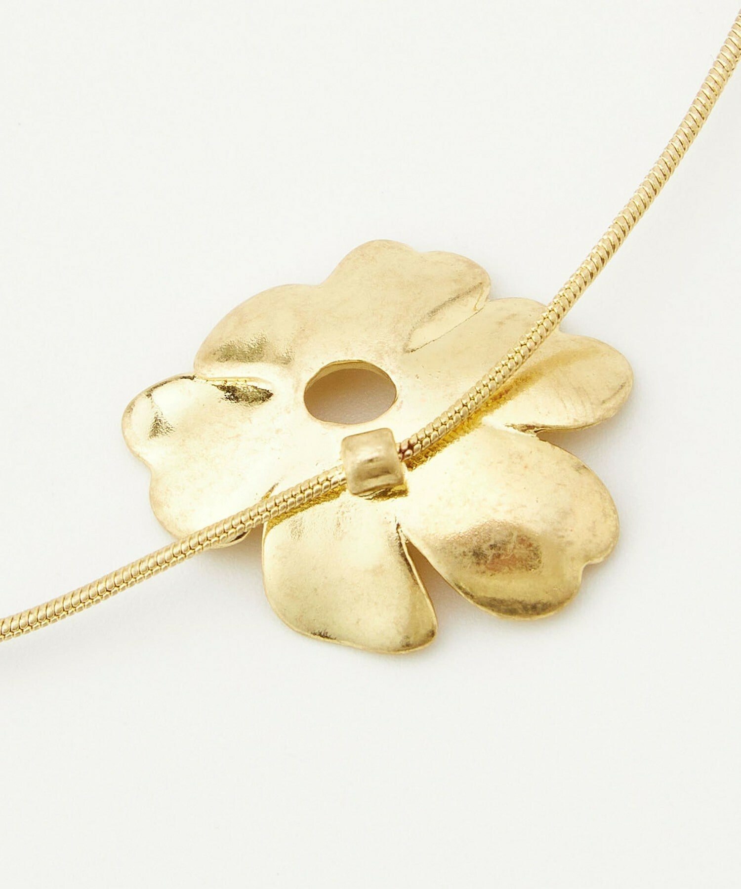 【L'EQUIPE】フラワーネックレス 詳細画像 シルバー 13