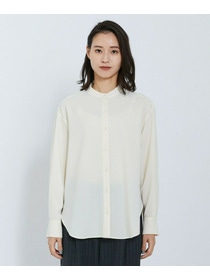 【L'EQUIPE】ドレーピーシャーティングブラウス 詳細画像 ネイビー 14