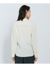 【L'EQUIPE】ドレーピーシャーティングブラウス 詳細画像 ネイビー 19