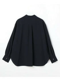 【L'EQUIPE】ドレーピーシャーティングブラウス 詳細画像 ネイビー 22