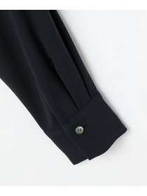 【L'EQUIPE】ドレーピーシャーティングブラウス 詳細画像 ネイビー 24