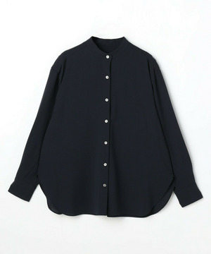 【L'EQUIPE】ドレーピーシャーティングブラウス 詳細画像 ネイビー 1