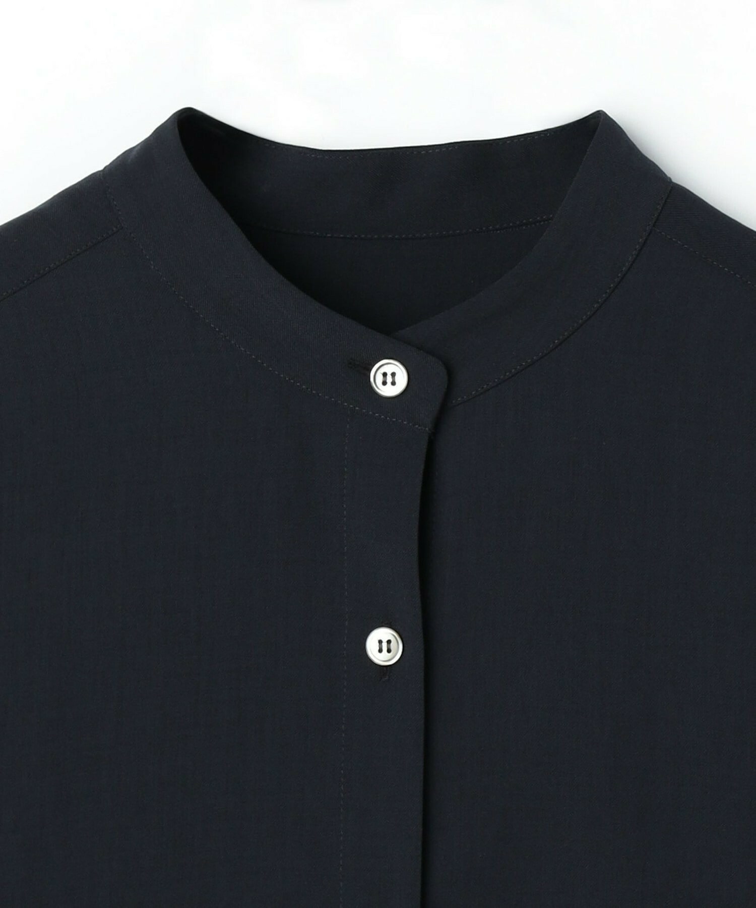 【L'EQUIPE】ドレーピーシャーティングブラウス 詳細画像 ネイビー 23