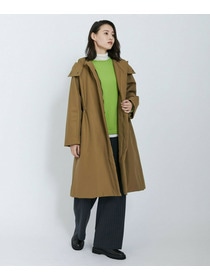 【L'EQUIPE】リサイクルナイロンコットンコート 詳細画像 チャコール 2