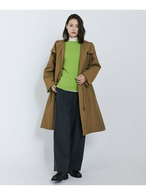 【L'EQUIPE】リサイクルナイロンコットンコート 詳細画像 チャコール 4