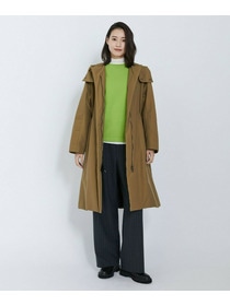 【L'EQUIPE】リサイクルナイロンコットンコート 詳細画像 チャコール 6