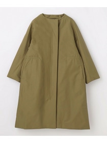 【L'EQUIPE】リサイクルナイロンコットンコート 詳細画像 チャコール 8