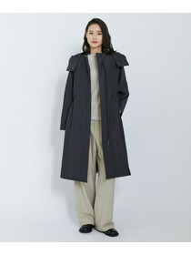 【L'EQUIPE】リサイクルナイロンコットンコート 詳細画像 チャコール 9