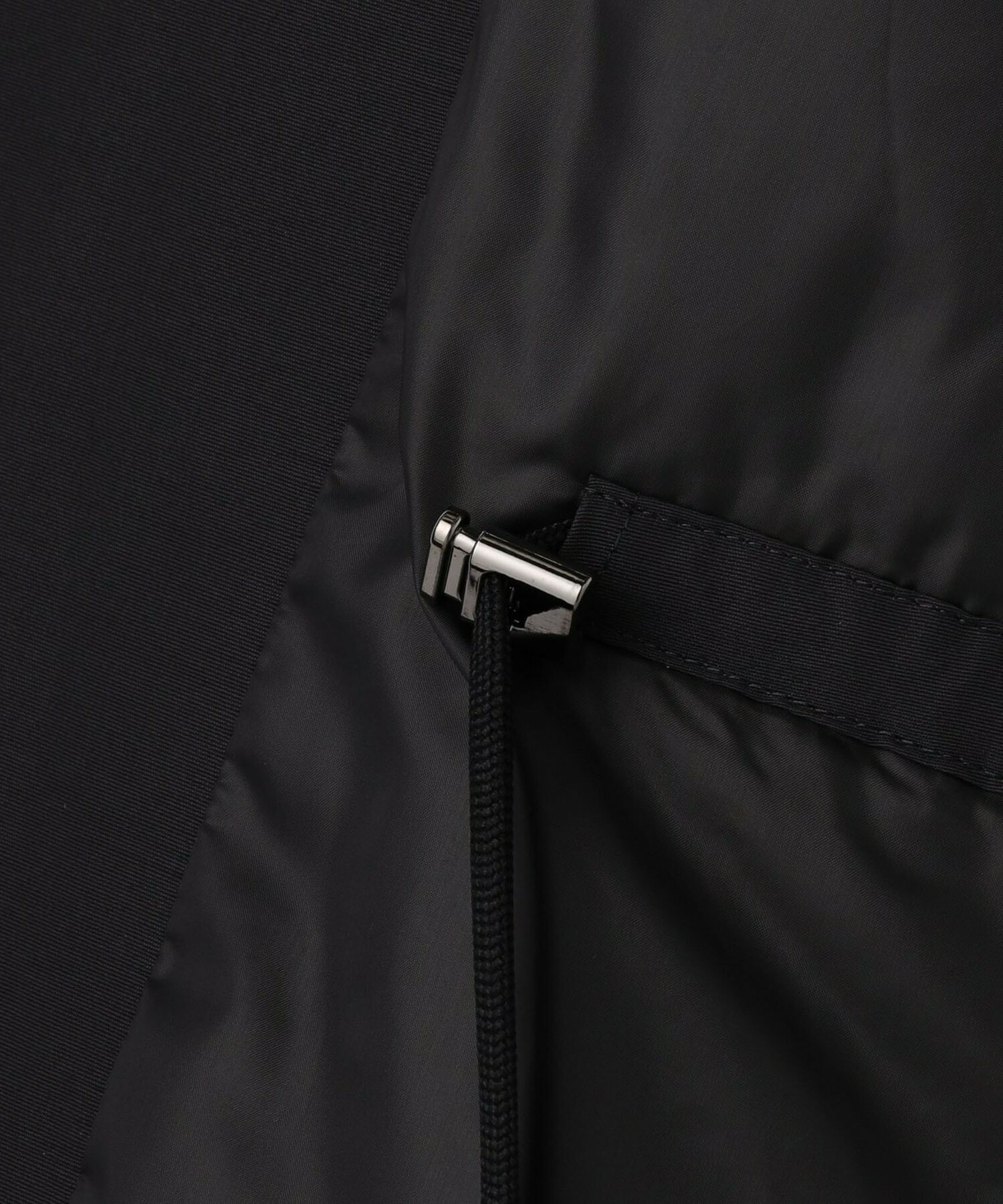 【L'EQUIPE】リサイクルナイロンコットンコート 詳細画像 チャコール 38