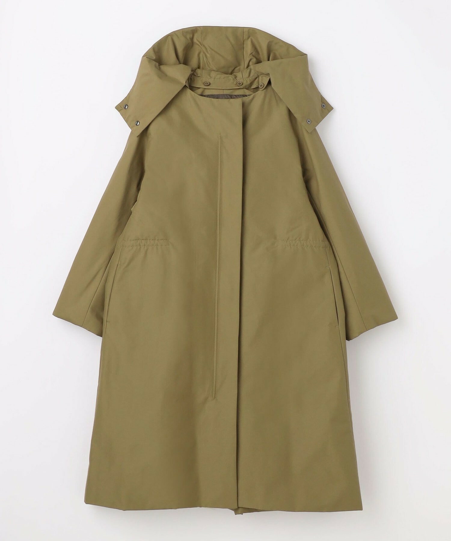 【L'EQUIPE】リサイクルナイロンコットンコート 詳細画像 チャコール 7