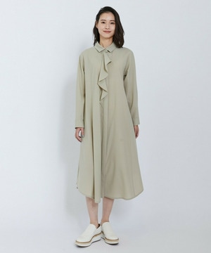 【L'EQUIPE】トロピカルT/Wワンピース 詳細画像 グリーン系その他 1