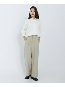 【L'EQUIPE】2wayピンストライプパンツ 詳細画像 チャコールグレー 1