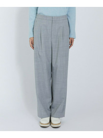 【L'EQUIPE】2wayピンストライプパンツ 詳細画像 チャコールグレー 30