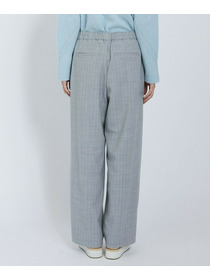 【L'EQUIPE】2wayピンストライプパンツ 詳細画像 チャコールグレー 32