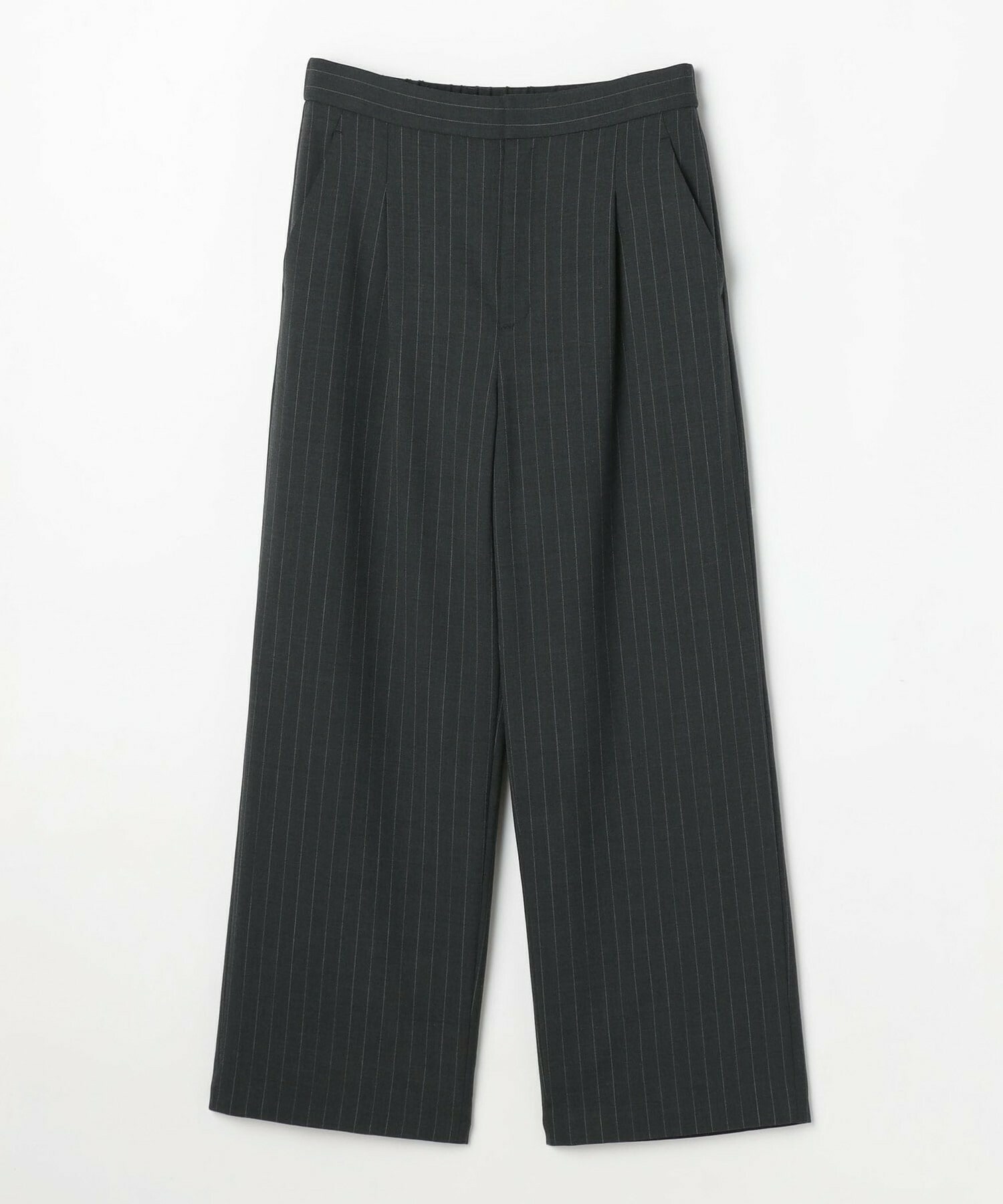 【L'EQUIPE】2wayピンストライプパンツ 詳細画像 チャコールグレー 22