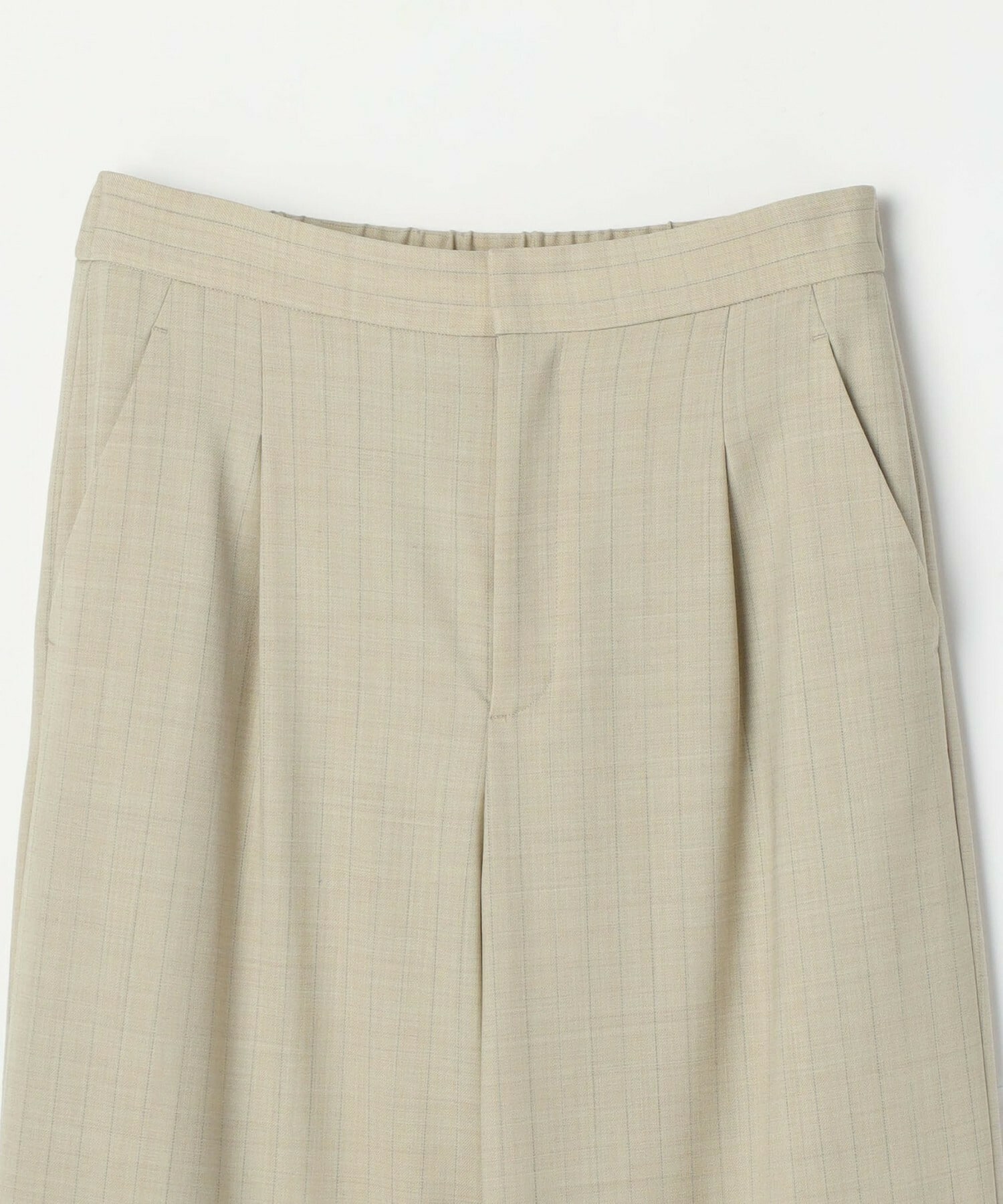 【L'EQUIPE】2wayピンストライプパンツ 詳細画像 チャコールグレー 35