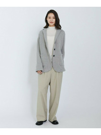 【L'EQUIPE】カシミヤシルクシアージャージカットソー 詳細画像 ブラック 12