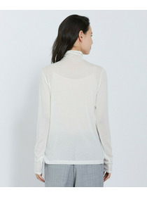 【L'EQUIPE】カシミヤシルクシアージャージカットソー 詳細画像 ブラック 19