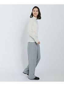 【L'EQUIPE】カシミヤシルクシアージャージカットソー 詳細画像 ブラック 3