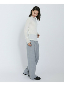 【L'EQUIPE】カシミヤシルクシアージャージカットソー 詳細画像 ブラック 4