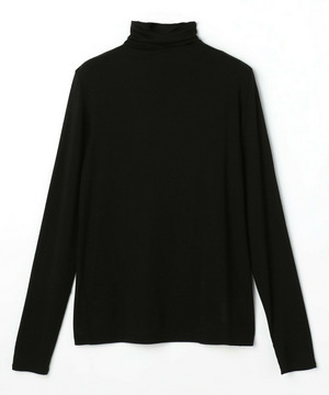 【L'EQUIPE】カシミヤシルクシアージャージカットソー 詳細画像 ブラック 1