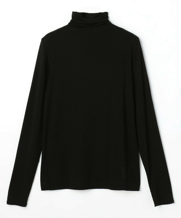 カシミヤシルクシアージャージカットソー 詳細画像 ブラック 1