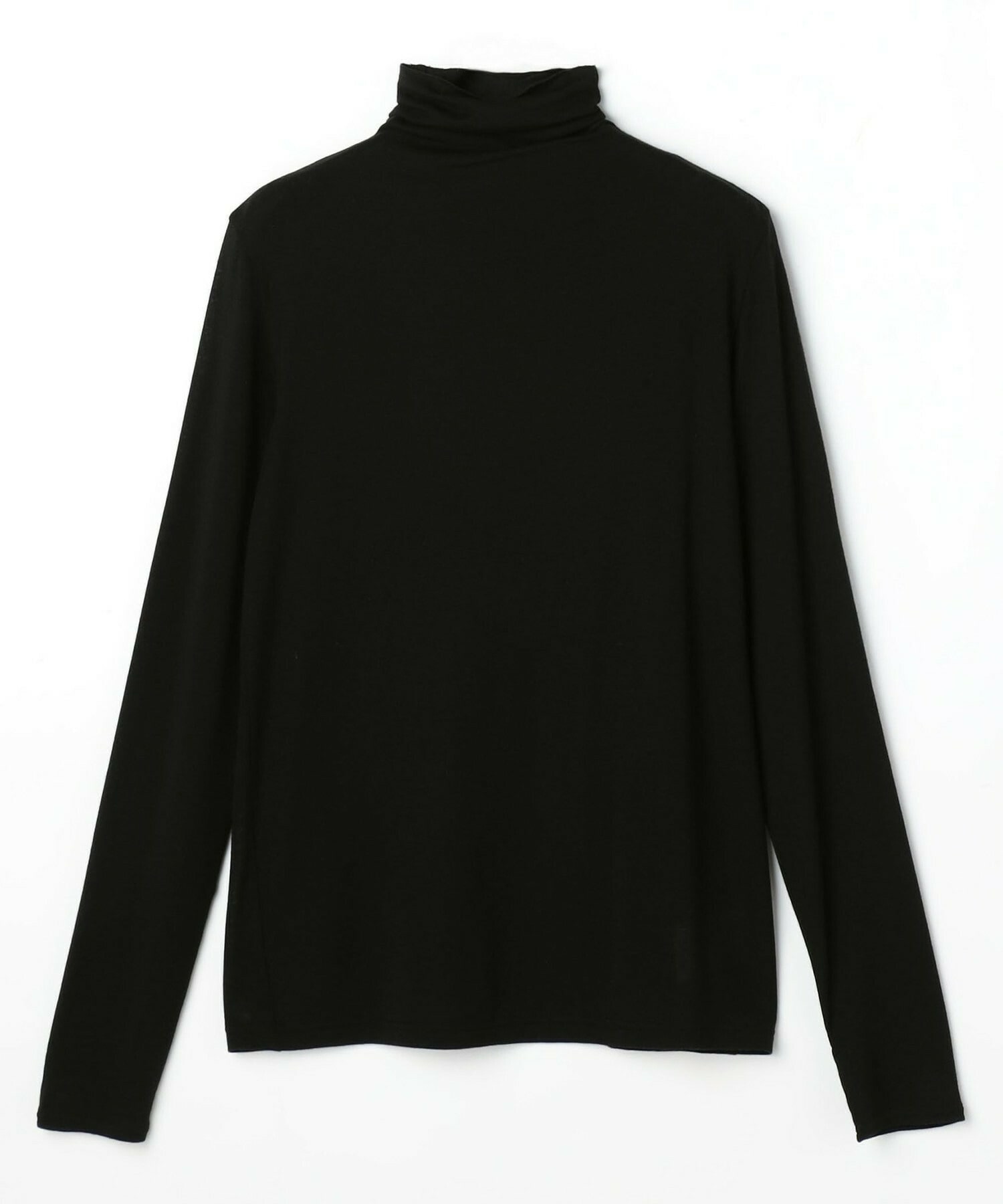 【L'EQUIPE】カシミヤシルクシアージャージカットソー 詳細画像 ブラック 1