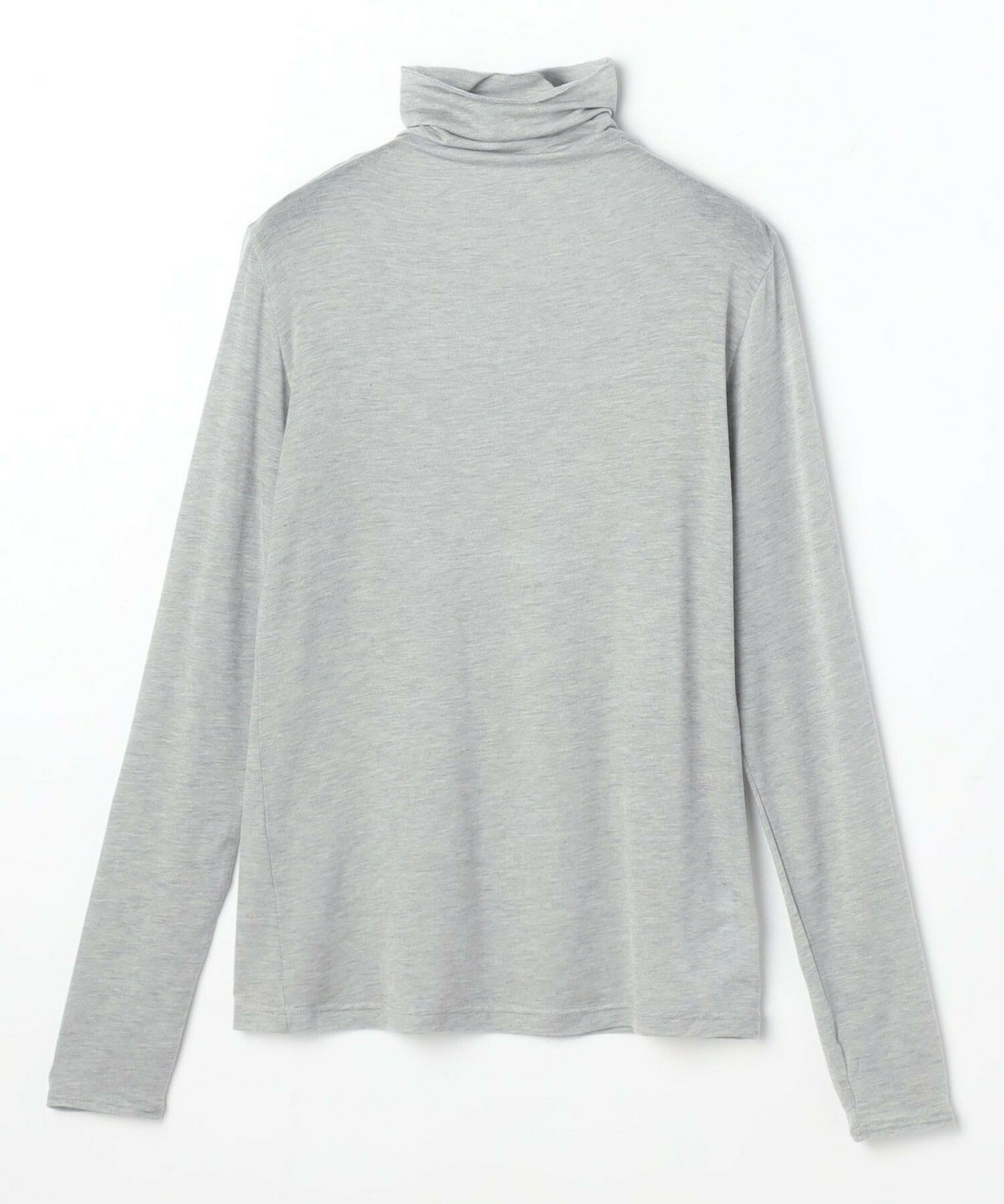 【L'EQUIPE】カシミヤシルクシアージャージカットソー 詳細画像 ライトグレー 1