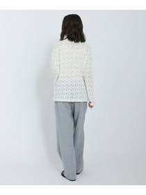 【L'EQUIPE】フラワーレースカットソー 詳細画像 ブラック 26