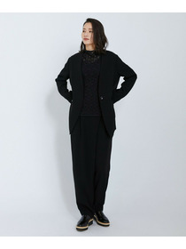 【L'EQUIPE】フラワーレースカットソー 詳細画像 ブラック 3