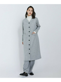 【L'EQUIPE】圧縮スムースワンピース 詳細画像 チャコールグレー 12