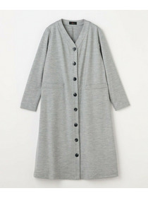 【L'EQUIPE】圧縮スムースワンピース 詳細画像 チャコールグレー 18