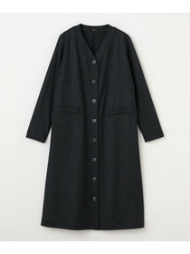 【L'EQUIPE】圧縮スムースワンピース 詳細画像 チャコールグレー 8