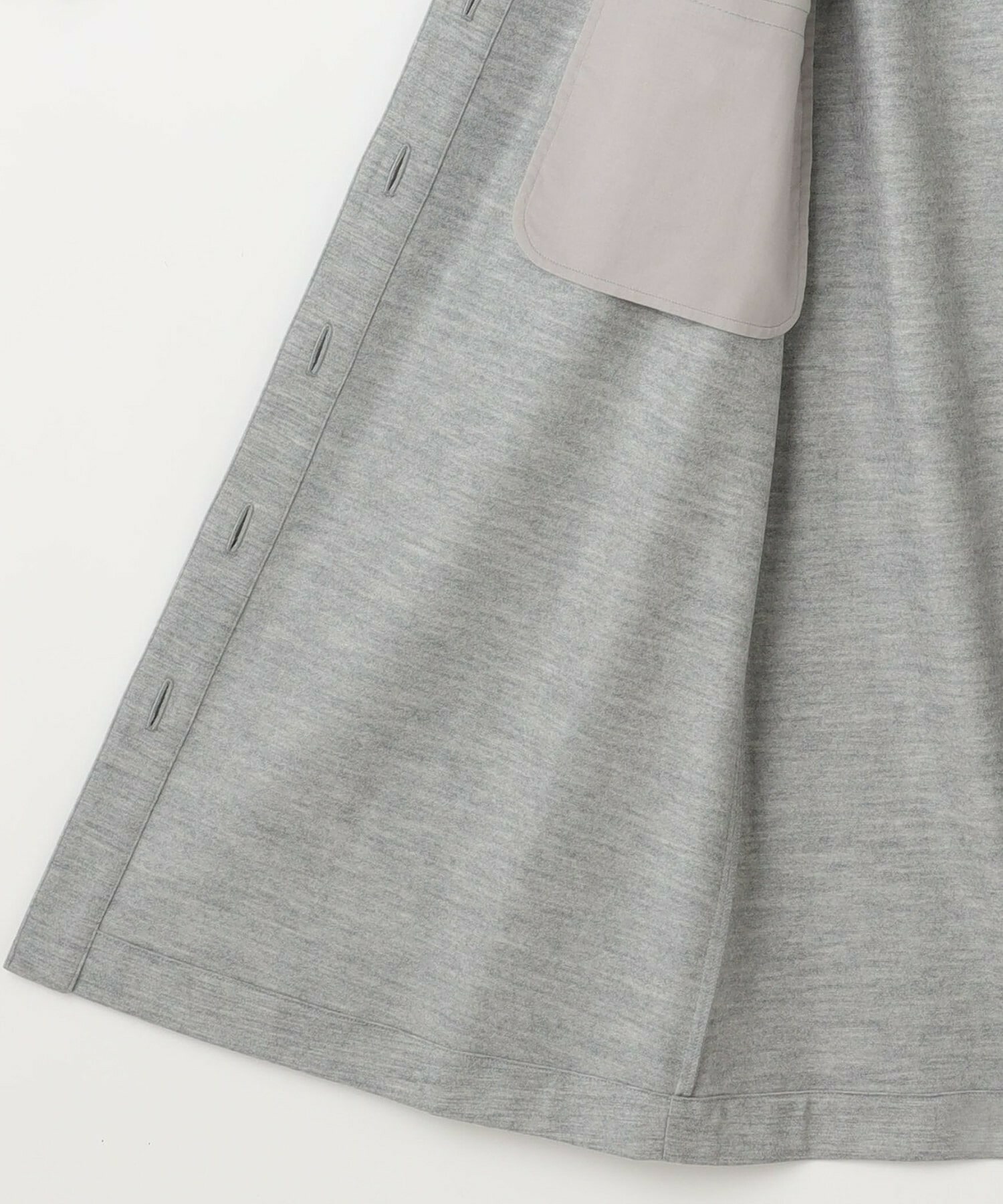 【L'EQUIPE】圧縮スムースワンピース 詳細画像 チャコールグレー 23